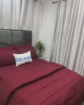 PLAIN MAROON 4 /6 DUVET SET