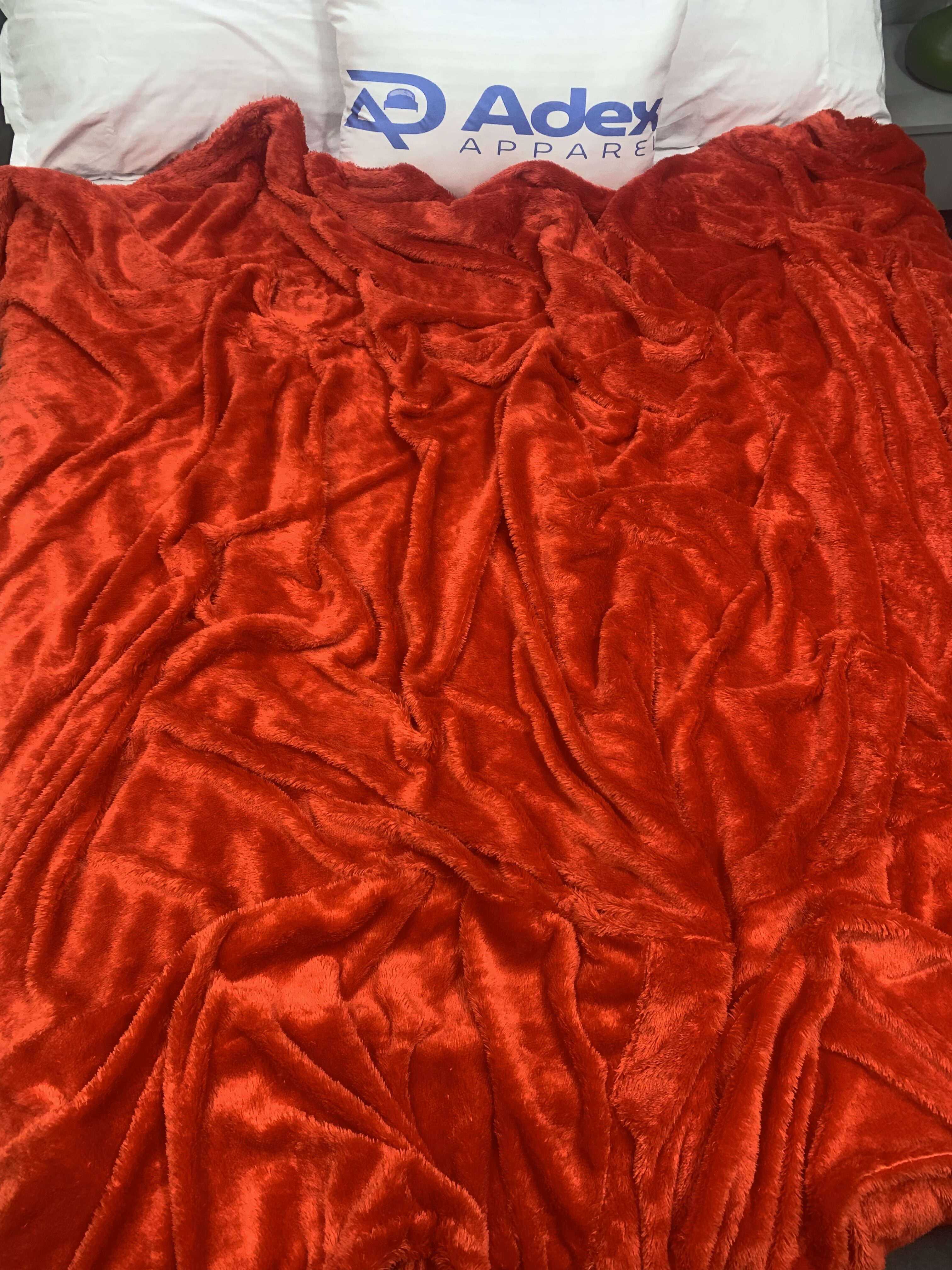 RED FUR DUVET
