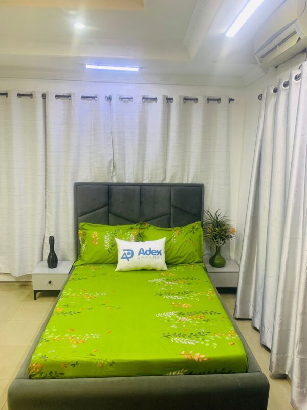 GREEN THEME 7/7 BEDSHEET